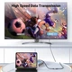 Перехідник mini HDMI - HDMI Ugreen HD160 4K, 60 Гц для Raspberry Pi 4, GoPro Hero, ноутбука, монітора, телевізора, камери з 3D ARC HEC Black (90593) - зображення 3