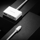 Перехідник конвертер UGREEN USB Type C to HDMI + VGA Converter White (UGR-30843) - зображення 4