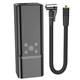 Автомобильный насос HOCO ZP7 Maddy Portable Smart Air Pump 5000mAh Black (6942007614511) - изображение 1