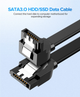 Кабель Ugreen US217 SATA 3.0 Data Cable 0.5 м Black (UGR-30797) - изображение 3