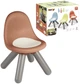 Детский стульчик Smoby Toys Life со спинкой 33х33х50 см 18 мес+ Терракотово-серый (7600880122) (3032168801226) - изображение 3
