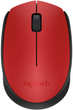 Миша Logitech M171 Wireless Red/Black (910-004641) - зображення 1