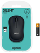 Миша Logitech M220 Silent Wireless Black (910-004878) - зображення 6