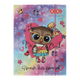 Папка для зошитів ZiBi KIDS Line В5+ картонна на гумках 175х240х25мм OWL (ZB.14982) - изображение 1