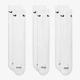 Набор женских носков высоких хлопковых Nike U Nk Everyday Plus Cush Crew SX6888-100 34-38 3 пары Белый (0888408258045) - изображение 1
