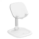 Підставка для планшета та смартфона Baseus B10451501211-00 Seashell Series Dual Support White - зображення 2