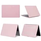 Чехол накладка MV HardShell Crystal Case for MacBook Air 13.6 A2681 M2 2022 A3113 M3 2024 Pink - изображение 4