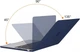 Чохол накладка HardShell Crystal Case for MacBook Air 13.6 A2681 M2 2022 A3113 M3 2024 Dark Blue - зображення 2