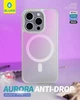 Чехол Blueo Aurora Anti-Drop Case with MagSafe для Apple iPhone 15 Pro White - изображение 1