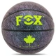 Мяч баскетбольный FoxBall 8712 размер 7 Grey-Neon Green - изображение 1