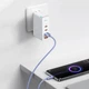Кабель USB - Type-C Baseus Crystal Shine Series Fast Charging Data Cable 100W 1.2м фиолетовый (CAJY000405) - изображение 6
