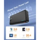 Универсальная мобильная батарея Baseus Airpow Fast Charge Power Bank 20000mAh 20W черный (P10022804113-00) - изображение 8