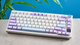Клавіатура механічна бездротова Ajazz Ak820 PRO + наліпки укр. розкладки, Gift swich, RGB-підсвітка та підтримка HOT-SWAP, біло-фіолетова - зображення 14