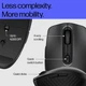 Мышка HP 690 Rechargeable Bluetooth Black (7M1D4AA) - изображение 7