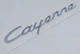 Напис Cayenne Літери Porsche Хром 95855967700 - зображення 1
