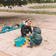 Набор для игры с песком и водой Battat Тележка Море 11 предметов (BX1596Z) - изображение 4