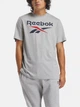 Футболка хлопковая длинная мужская Reebok Identity Big Logo Tee 100217137 2XL Серая (1200161476662) - изображение 1
