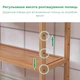 Стелаж етажерка Supretto з бамбука 4 яруси (9196) - зображення 4