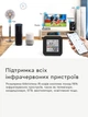 Розумний Wi-Fi датчик температури та вологості повітря Tuya SmartLife Model №4, Black wifi термометр, гігрометр + IR Remote - изображение 4