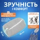 Универсальный мешок для стирки обуви, кроссовок, игрушек и деликатных тканей 39х19 см, серый - изображение 2