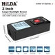 Лазерный дальномер HILDA CJ392 E120 120м лазерная рулетка с цифровым уровнем - изображение 6