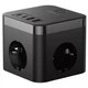 Сетевой фильтр (удлинитель) 2EU розетка+2USB+2C+кабель (1,5м) с быстрой зарядкой PowerCombo Cube 30W, Baseus (E00066400117-00) - изображение 5
