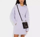 Женская кожаная сумка Coach Mini Tote In Signature Canvas, коричневая - изображение 4