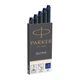 Картриджи Parker Quink /5шт. син. 11 410BLU - изображение 1