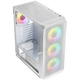 Корпус LogicConcept PORTOS MESH+GLASS ARGB fans 4x120mm WHITE без БЖ ATX - изображение 10