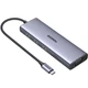 Док-станція USB3.1 Type-C --> HDMI 60Hz/VGA/USB 3.0х3/RJ45/SD/TF/PD 100W 9-in-1 CM498 Ugreen - изображение 1