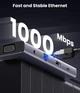 Док-станція USB3.1 Type-C --> HDMI/VGA/USB 3.0х3/RJ45/SD/TF/PD/3,5мм TRRS 100W 10-in-1 CM498 Ugreen - изображение 6