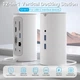 Док-станція USB3.1 Type-C --> HDMI/VGA/USB3.0x3/RJ45/SD/TF/TRRS 3.5m/PD/DC100W12-in-1Ventio - изображение 3