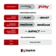 Модуль памяти для компьютера DDR4 16GB (2x8GB) 3200 MHz Fury Beast Black Kingston Fury (ex.HyperX) (KF432C16BBK2/16) - изображение 3