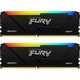 Модуль памяти для компьютера DDR4 64GB (2x32GB) 3200 MHz Beast RGB Black Kingston Fury (ex.HyperX) (KF432C16BB2AK2/64) - зображення 1