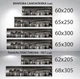 Наклейка на кухонный фартук 60 х 300 см, фотопечать с защитной ламинацией мост Бруклинский черно-белый(БП-14-s_br133) - изображение 4