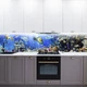 Наклейка на кухонный фартук 60 х 250 см, фотопечать с защитной ламинацией, Подводный мир с яркими рыбками(БП-12-an145) - изображение 8