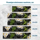 Наклейка на кухонный фартук 65 х 250 см, фотопечать с защитной ламинацией, белые ромашки среди камней(БП-13-fl9647) - изображение 2