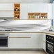 Наклейка на кухонный фартук 60 х 250 см, фотопечать с защитной ламинацией, серебристая текстура волн(БП-12-ab1982) - изображение 6
