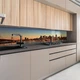 Фото панель универсальная ПЭТ, Самофиксирующая 68 х 305 см (толщина 2,0 мм), мегаполис в красных огнях(ПЭТ3-ar4355) - изображение 7