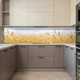 Наклейка на кухонный фартук 60 х 300 см, фотопечать с защитной ламинацией, поле пшеницы и небо(БП-14-pr4503) - изображение 3