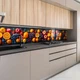 Наклейка на кухонный фартук 60 х 300 см, фотопечать с защитной ламинацией Cочные фрукты (БП-s_tx84109-3)(БП-14-s_tx84109) - изображение 3