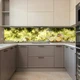 Наклейка на кухонный фартук 60 х 250 см, фотопечать с защитной ламинацией, чашка чая с лимоном на природе(БП-12-ed6526) - изображение 8