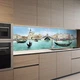 Наклейка на кухонный фартук 60 х 250 см, фотопечать с защитной ламинацией, Город на воде(БП-12-ar2089) - изображение 8