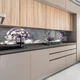 Фото панель универсальная ПЭТ, Самофиксирующая 62 х 205 см (толщина 1,2 мм), фиолетово-белые хризантемы(ПЭТ1-fl2365) - изображение 8