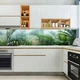 Фото панель универсальная ПЭТ, Самофиксирующая 62 х 410 см (толщина 1,2 мм), свежесть тропиков с каплями(ПЭТ4-tx361) - изображение 7