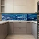 Фото панель универсальная ПЭТ, Самофиксирующая 68 х 305 см (толщина 2,0 мм), ночной мост посреди(ПЭТ3-ar3568) - изображение 5