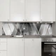 Наклейка на кухонный фартук 60 х 200 см, фотопечать с защитной ламинацией, мегаполис за геометрической(БП-11-ab1460) - изображение 6
