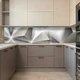 Наклейка на кухонный фартук 60 х 200 см, фотопечать с защитной ламинацией, геометрическая абстракция(БП-11-ab289) - изображение 3