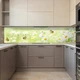 Фото панель универсальная ПЭТ, Самофиксирующая 62 х 410 см (толщина 1,2 мм), нежные ромашки с бабочками(ПЭТ4-fl3262) - изображение 7