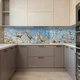 Фото панель універсальна ПЕТ, Самофіксуюча 62 х 305 см (товщина 1,2 мм), коричневі кульбаби (ПЕТ2-fl4833) - зображення 8